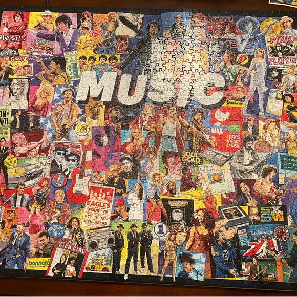 White Mountain “Music” Puzzle 1000 Peice - Picture 3 of 3